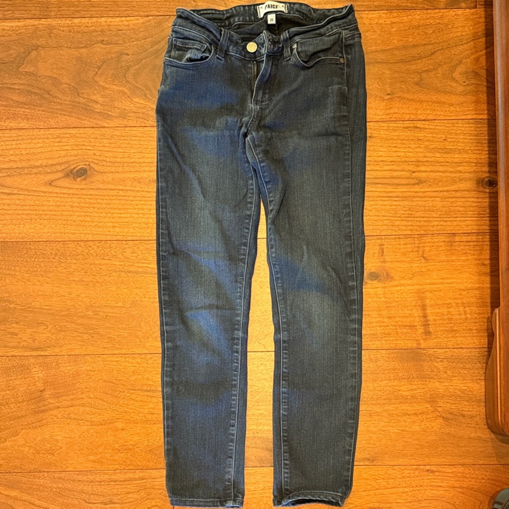 PAIGE Slim Skinny Jeans in Dark Indigo